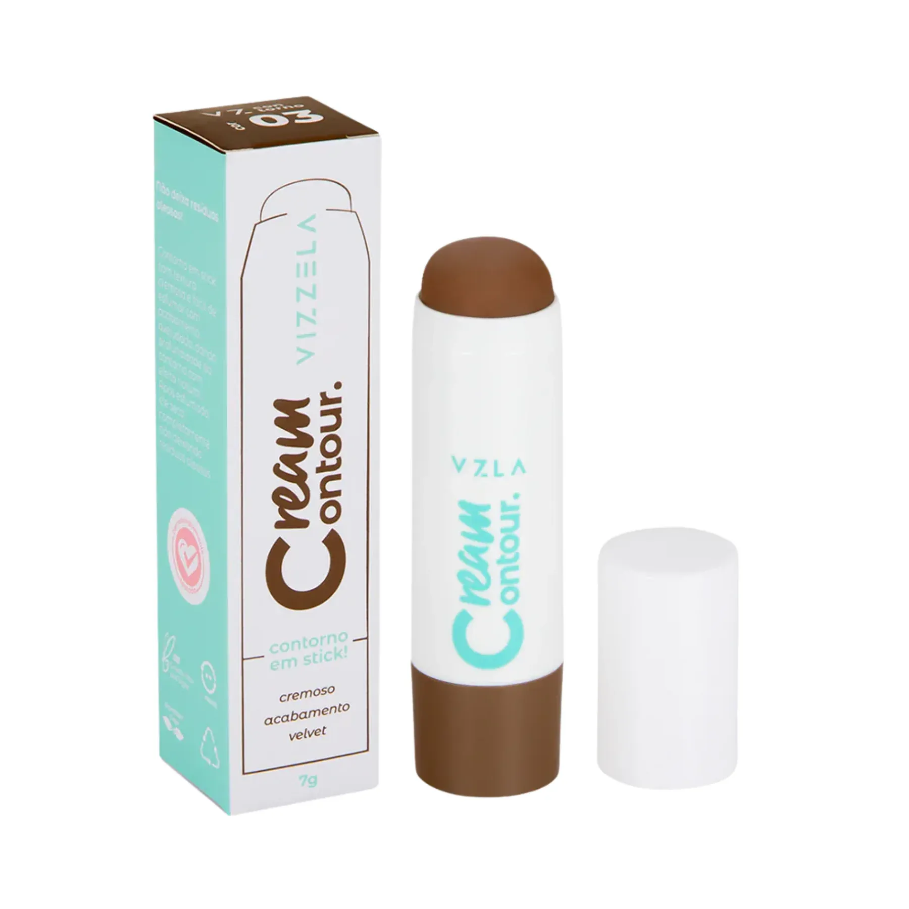 Contorno Facial Vizzela Stick Cor 03